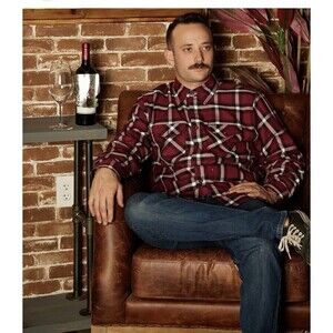 DIXXON Flannel Co. Men's “The Cellar" Eye-Catching Plaid Flannel Shirt Sz Large